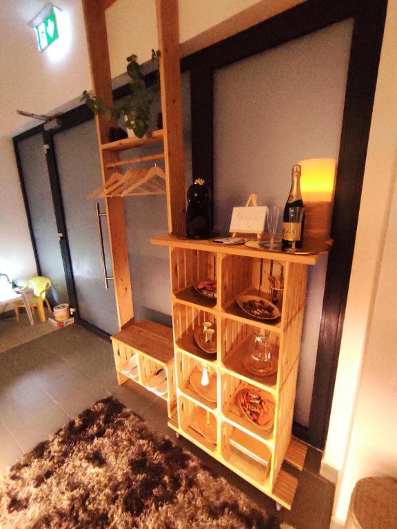 A bed or beds in a room at Private Relax Armonia Wellness Apartment