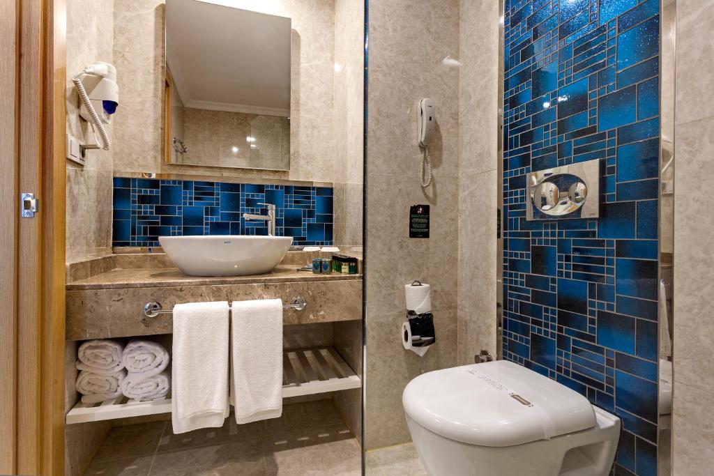 Koupelna v ubytování Karmir Resort & Spa - Ultra All Inclusive