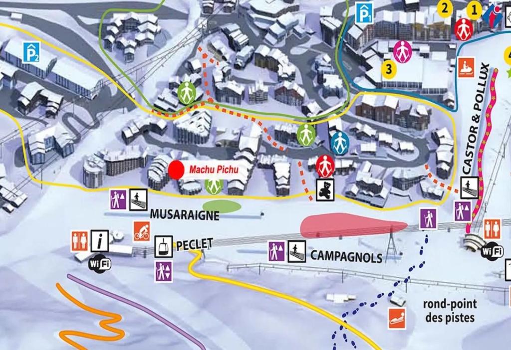 Fotografie z fotogalerie ubytování Enjoy Charming Machu v destinaci Val Thorens