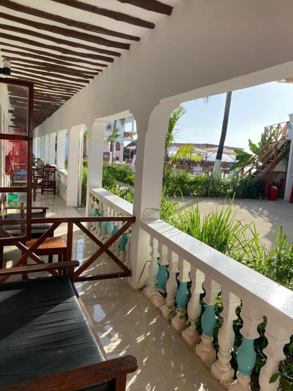 Balkón nebo terasa v ubytování Zenobia Beach Resort