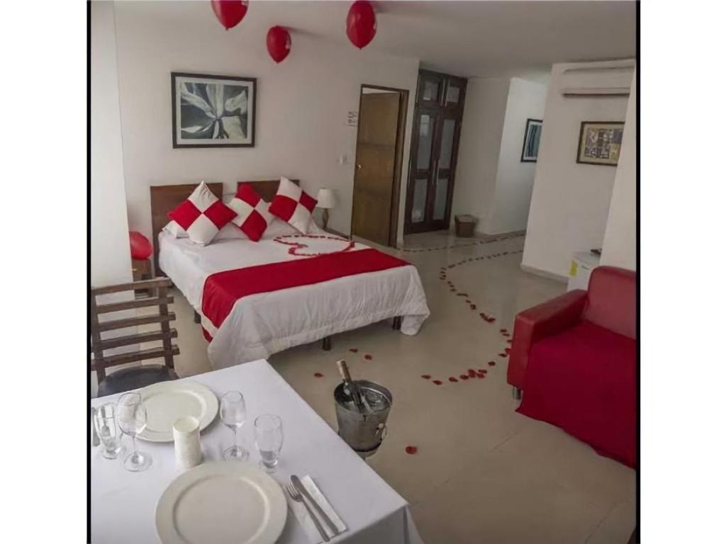 Letto o letti in una camera di AW Hotel Chipichape Urban