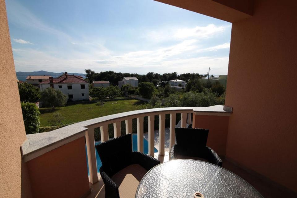 Balkón alebo terasa v ubytovaní Apartment in Zadar with balcony, air conditioning, WiFi 858-1