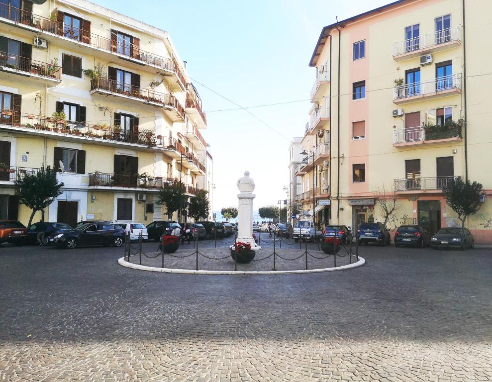 Budynek, w którym mieści się apartament