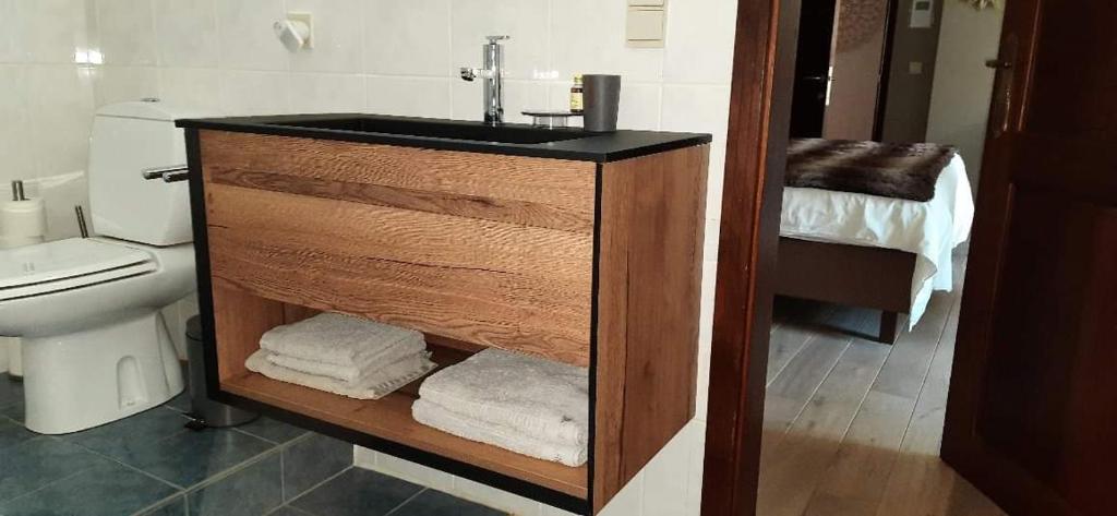 Koupelna v ubytování B&B Madoli