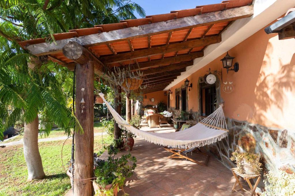 Zahrada ubytování Finca La Casita en entorno natural