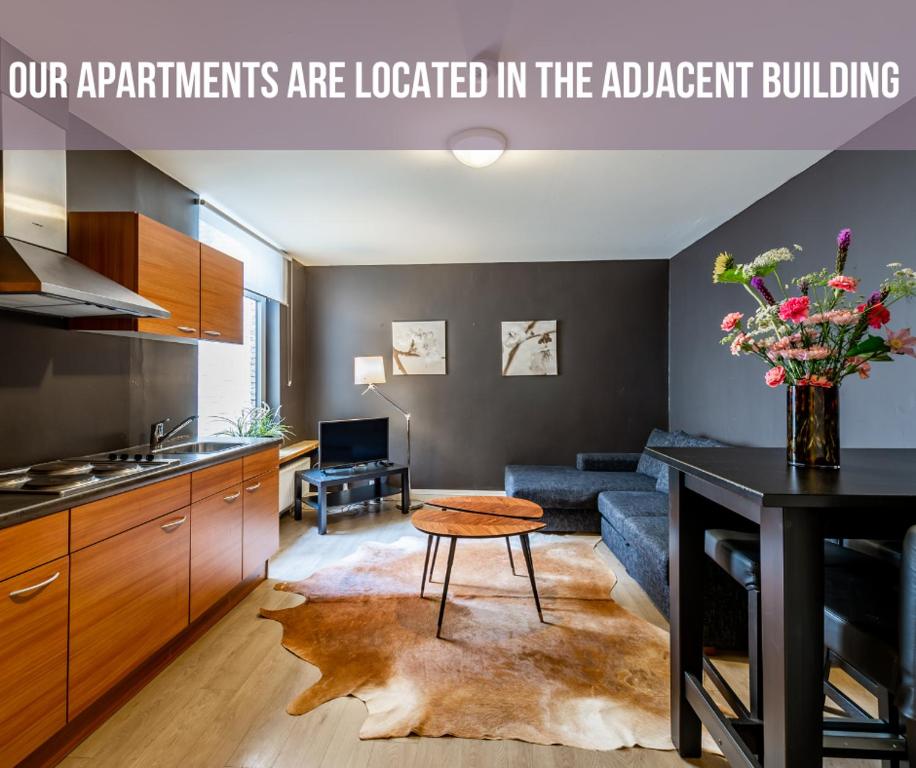 Hotel Docklands Antwerpen - Resim 15