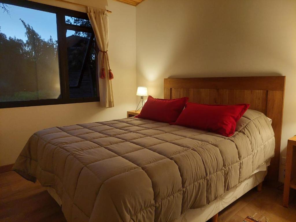 Cama o camas de una habitación en Dúplex a estrenar en el barrio residencial