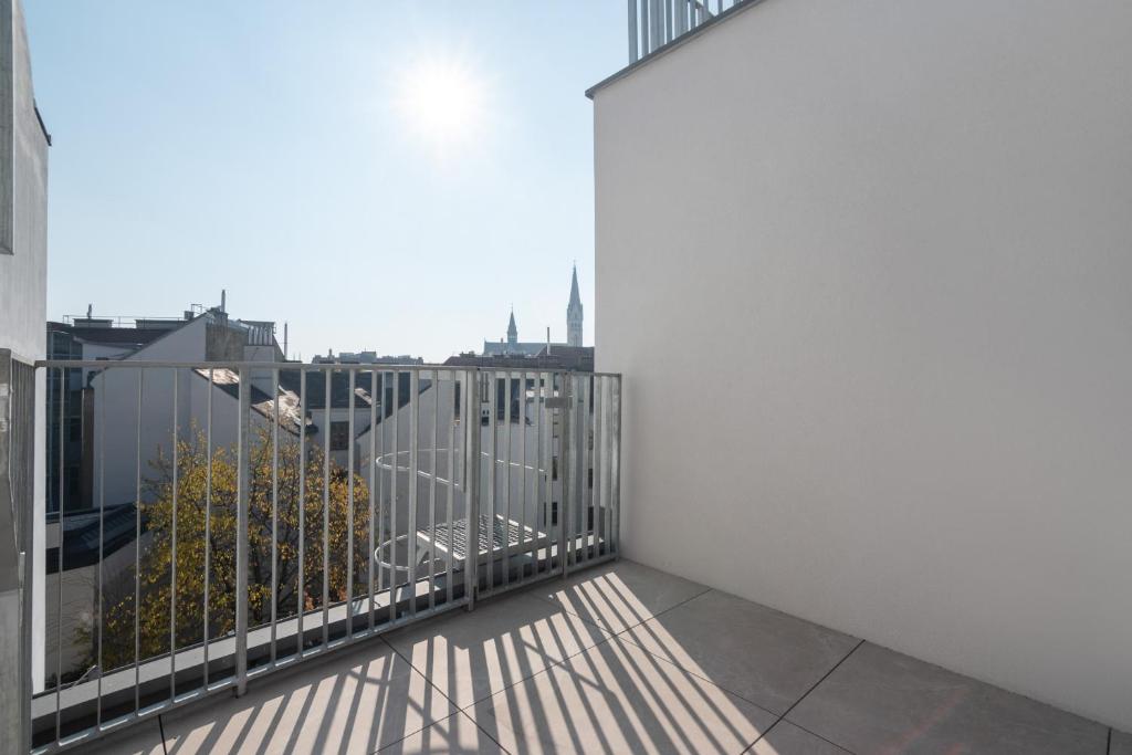 Balkón nebo terasa v ubytování Sophienne Apartments