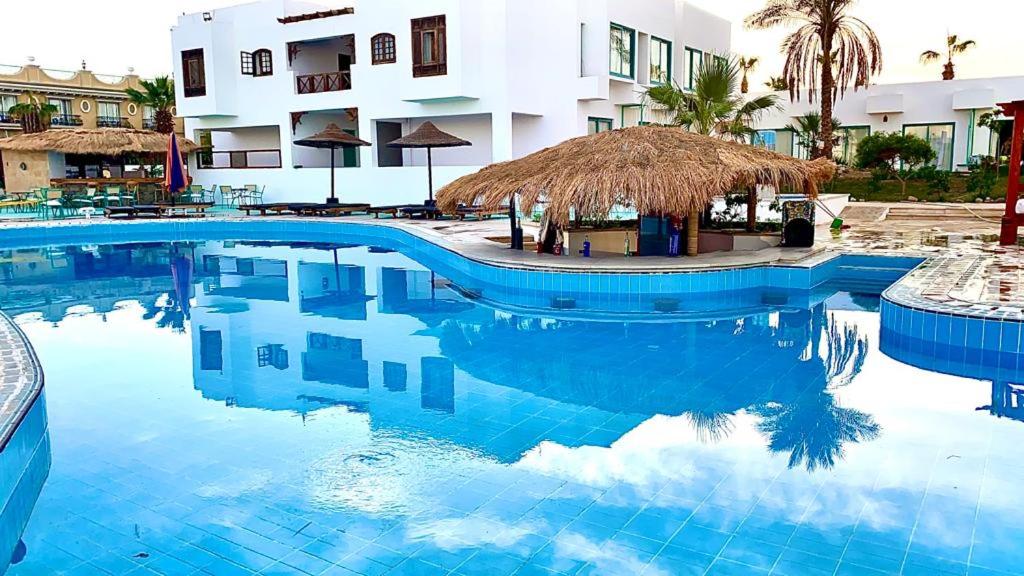 Bazén v ubytování Badawia Sharm Resort nebo v jeho okolí