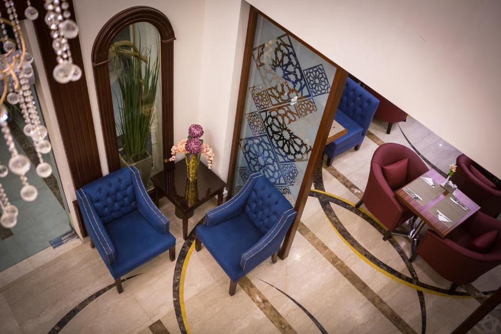 Posezení v ubytování Sun Park Hotel Suites