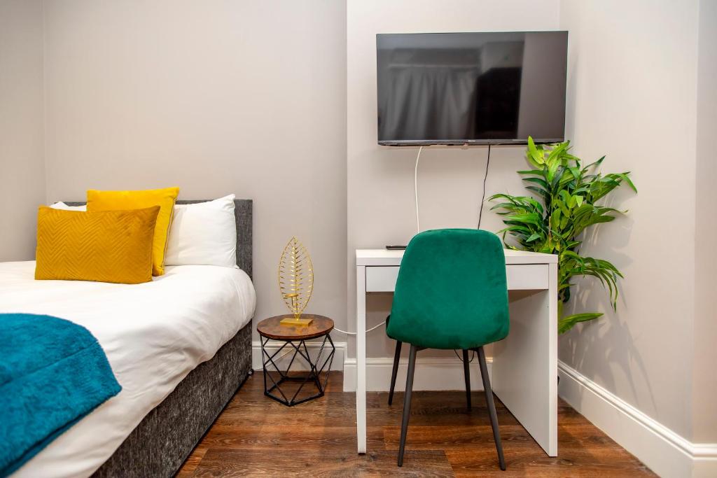 MORDEN STUIDO FLAT I MINS AWAY FROM BRIGHTON BEACH 1EP