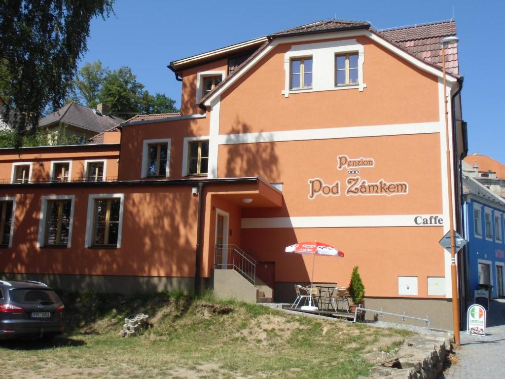 Budova, kde se penzion nachází