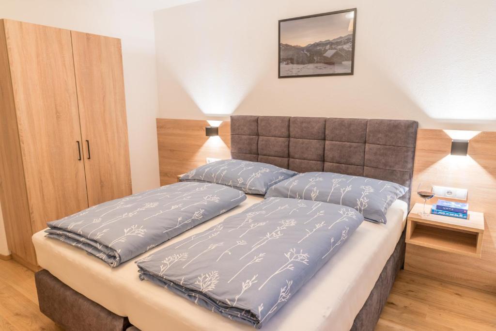 Postel nebo postele na pokoji v ubytování Apart Wachter