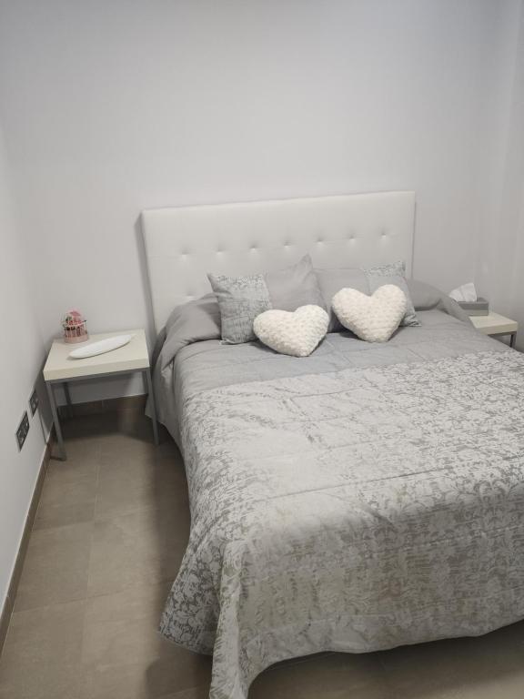 Postel nebo postele na pokoji v ubytování Maríahome