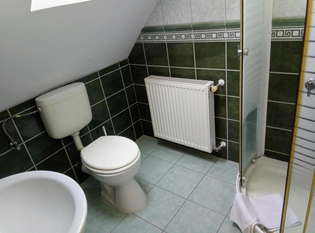 Kúpeľňa v ubytovaní HAUS FERENCZ Bötös Villa
