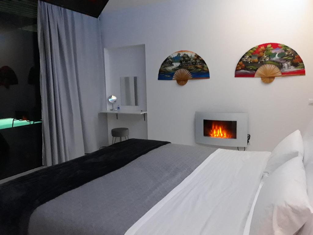 Posteľ alebo postele v izbe v ubytovaní Villa Luxury Paradise Suites