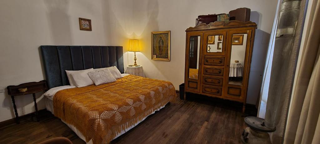 Postel nebo postele na pokoji v ubytování San Felipe el Real