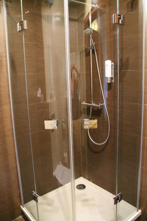 Kúpeľňa v ubytovaní Hotel Linder