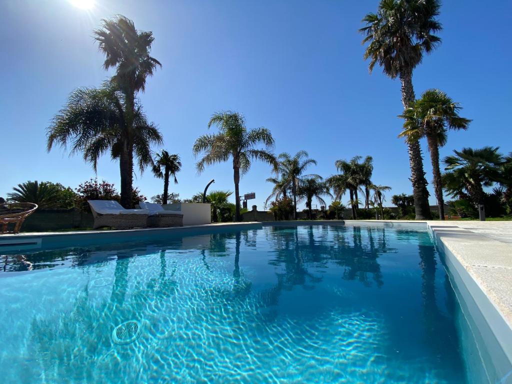 Bazén v ubytování VILLA ADA pool residence nebo v jeho okolí