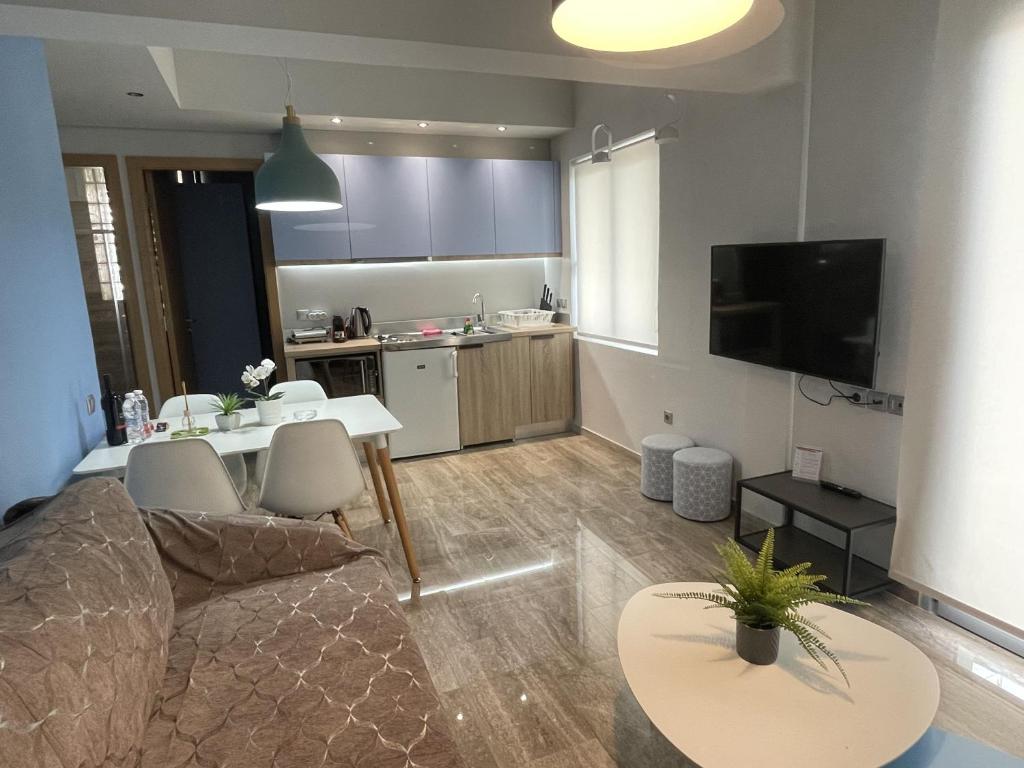 Kuchyňa alebo kuchynka v ubytovaní WUKELA APARTMENTS