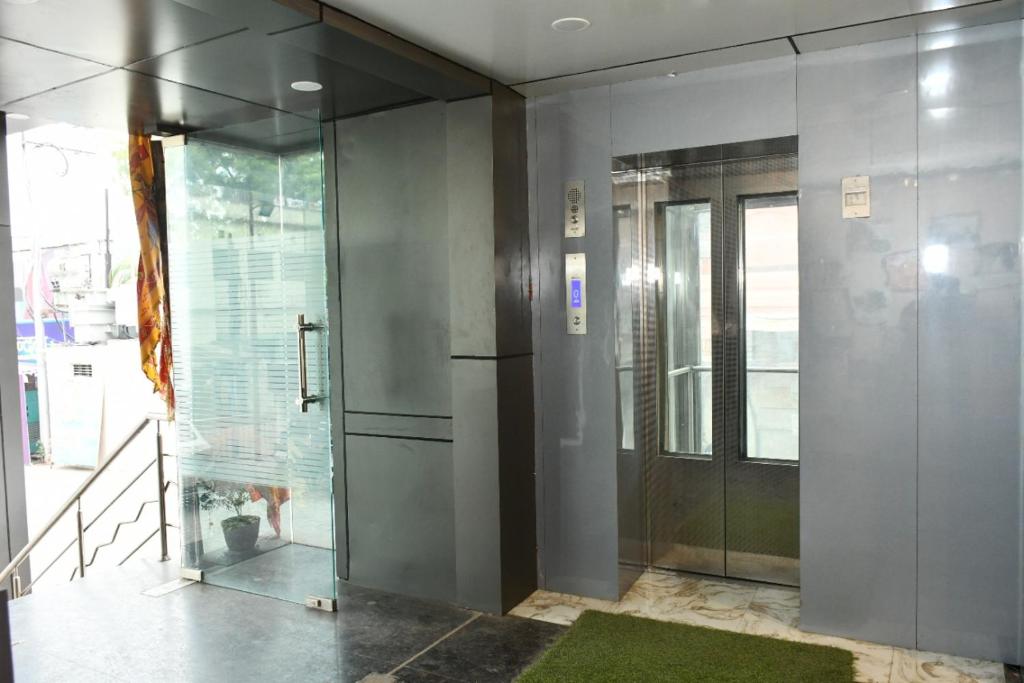 Koupelna v ubytování HOTEL TRIDEV GRAND