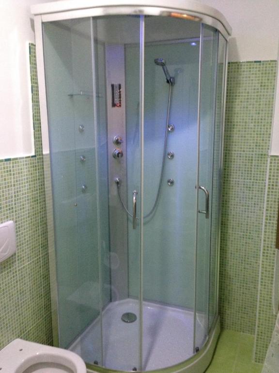 Koupelna v ubytování B&B Stefyld