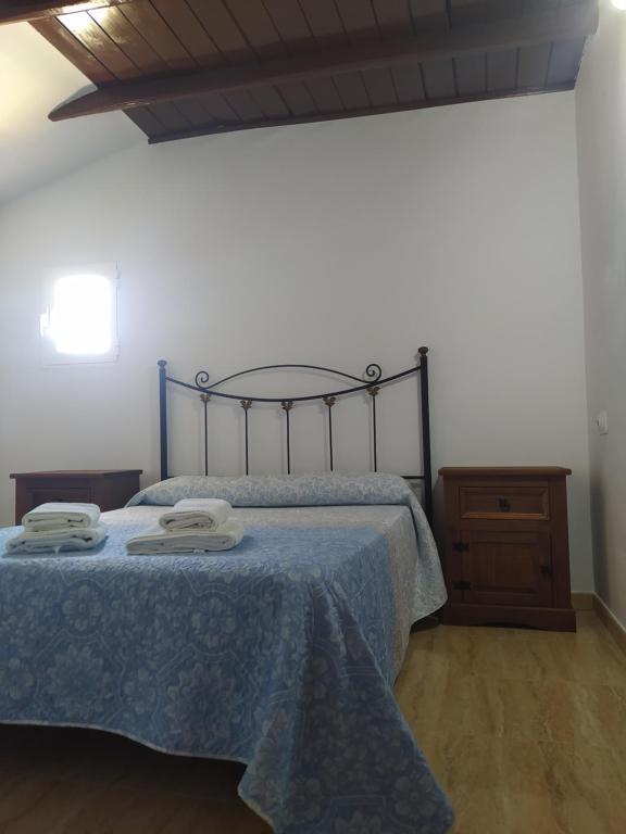 Posteľ alebo postele v izbe v ubytovaní Cortijos Rurales Castril, El Casto