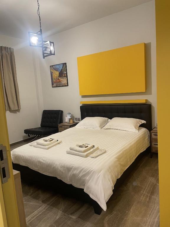 Posteľ alebo postele v izbe v ubytovaní WUKELA APARTMENTS