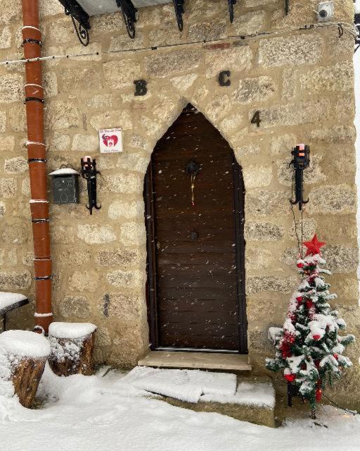 La Casa del Poeta , un romantico chalet da mille e una notte v zimě