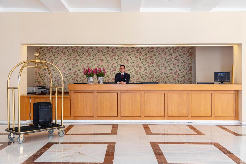 Vstupní hala nebo recepce v ubytování Amalia Hotel Nafplio