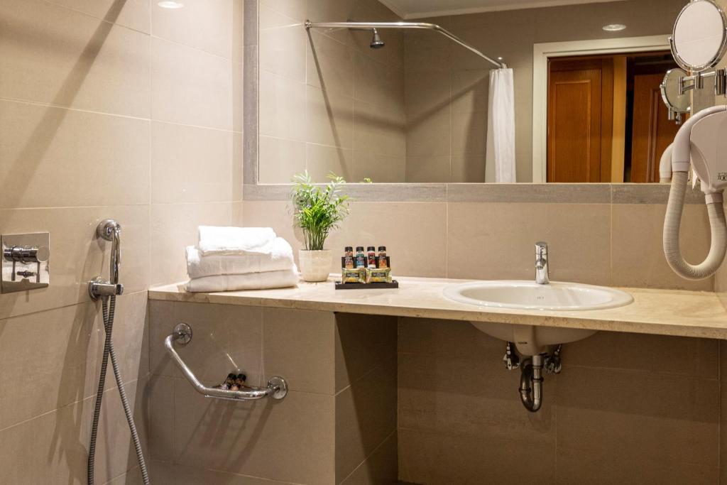 Koupelna v ubytování Amalia Hotel Nafplio