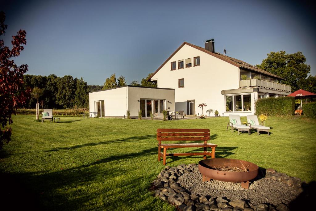 Zahrada ubytování MUT.HAUS