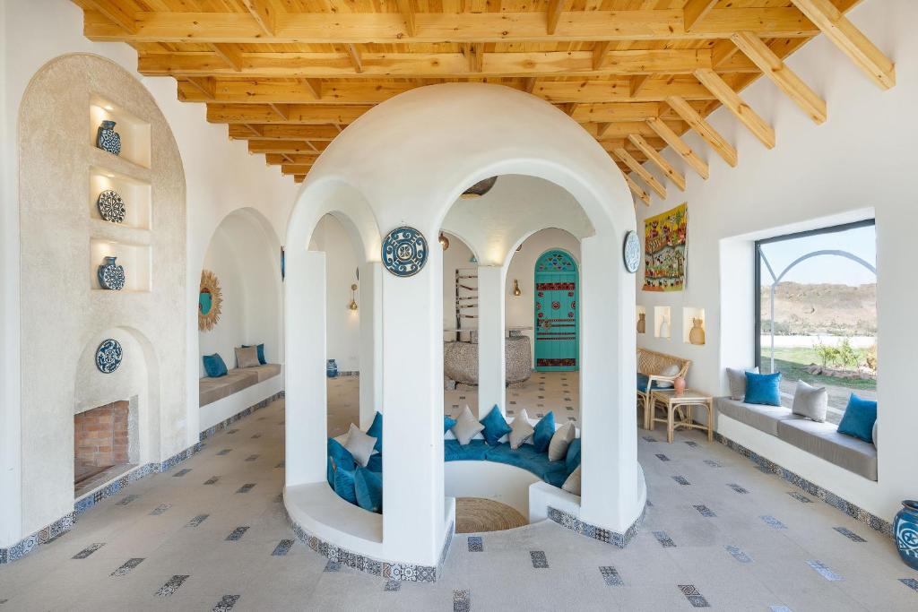 Posezení v ubytování Benben by Dhara Hotels - Adults Only