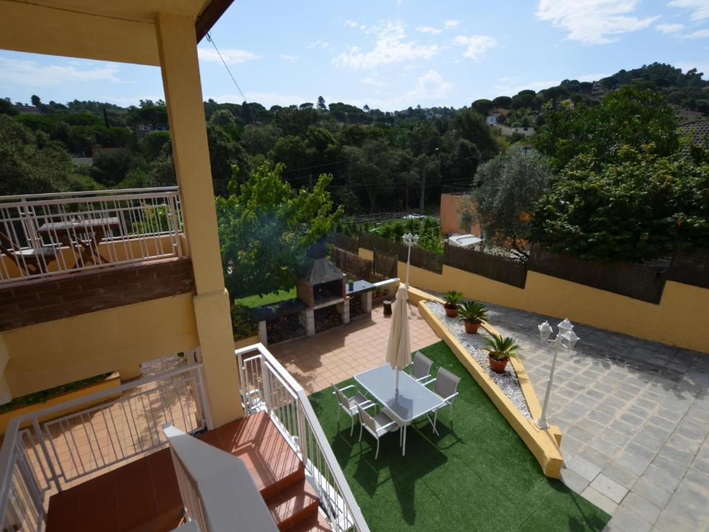 Balkón nebo terasa v ubytování Villa valen montbarbat costa brava