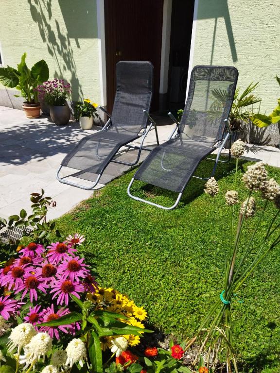 Zahrada ubytování Apartma JERMAN - Cerknica