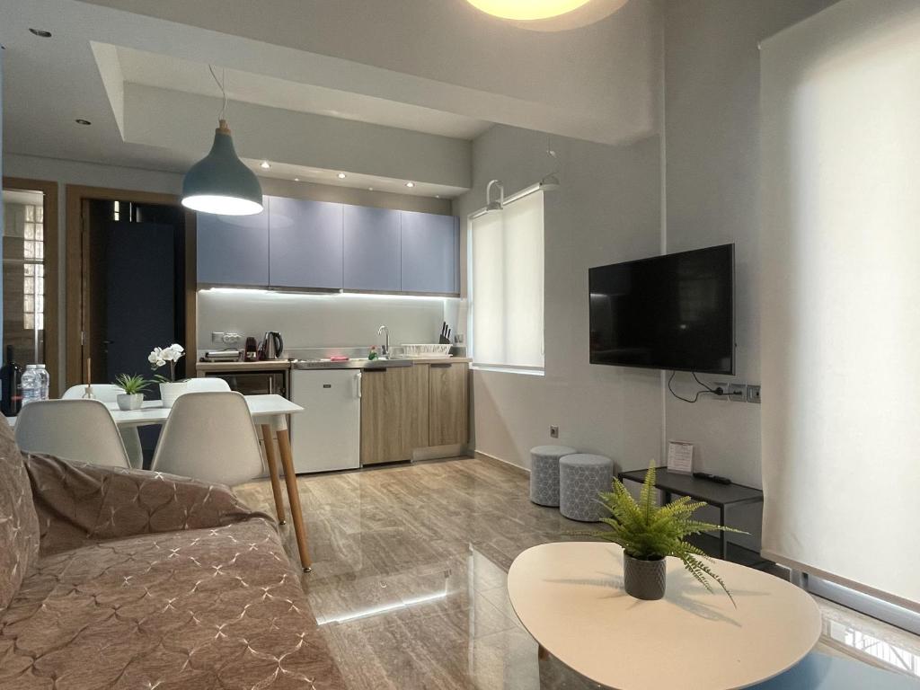 Kuchyňa alebo kuchynka v ubytovaní WUKELA APARTMENTS