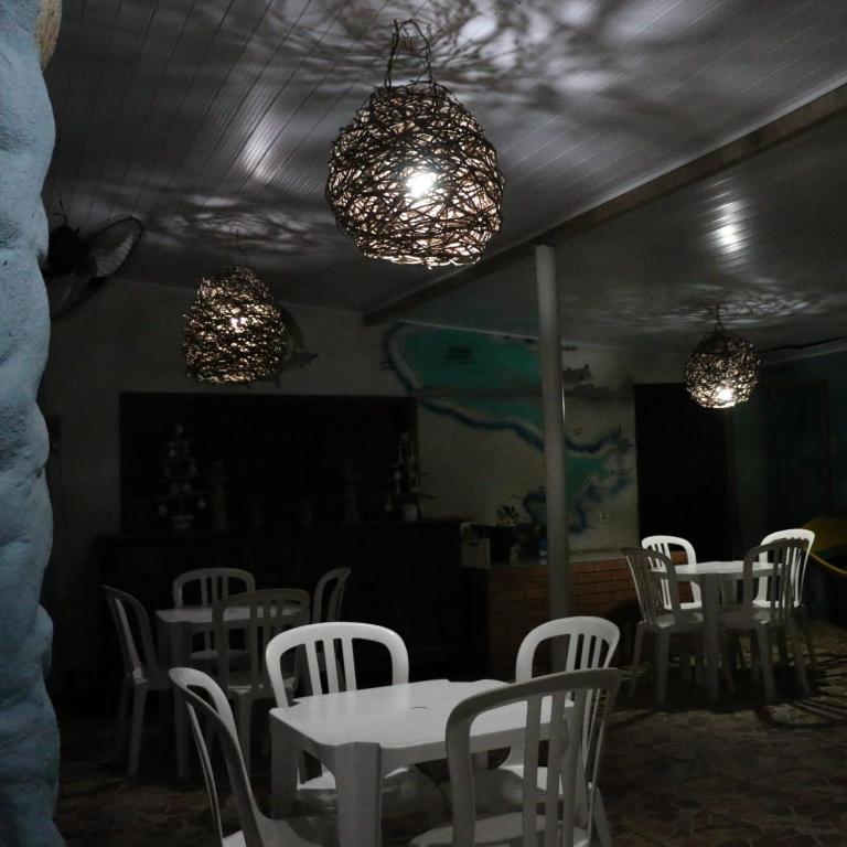 Restaurace v ubytování Pousada do Carlito