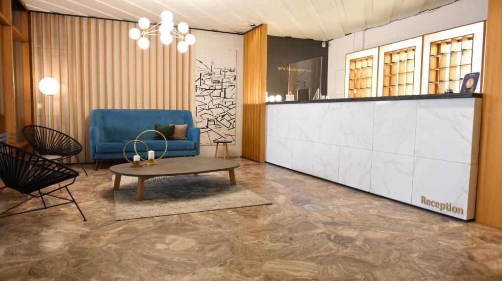 Posezení v ubytování Hotel Xanthippion