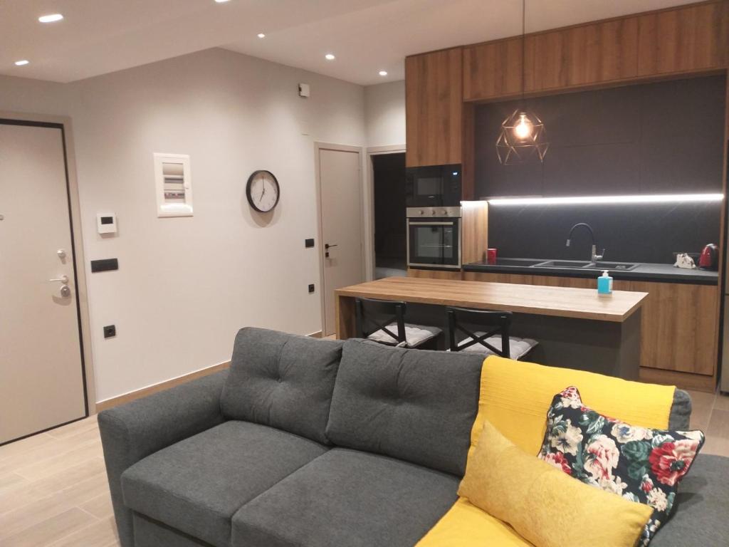 A kitchen or kitchenette at Lovely Guesthouse - 58m2 mountain view