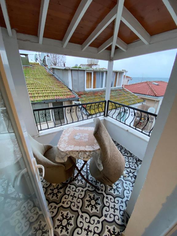 Balkón nebo terasa v ubytování Masal Hotel