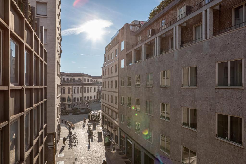 A general view of Milánó or a view of the city taken from Az apartmant