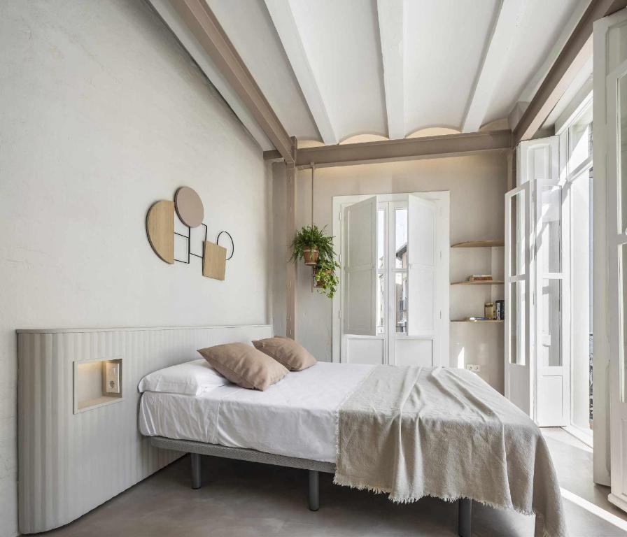 Posteľ alebo postele v izbe v ubytovaní Apartamento exclusivo en el centro de valencia con
