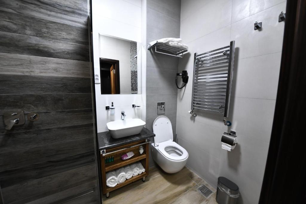 Koupelna v ubytování Hotel Havana Loznica