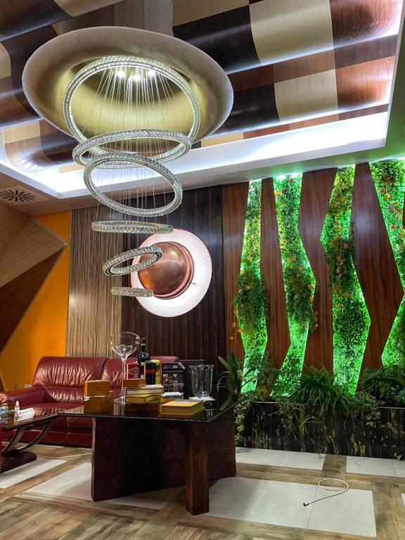 Posezení v ubytování Hotel Havana Loznica