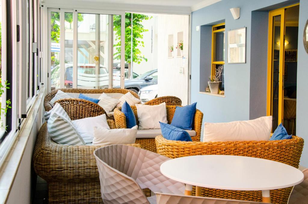 Posezení v ubytování Hotel Stella Alpina