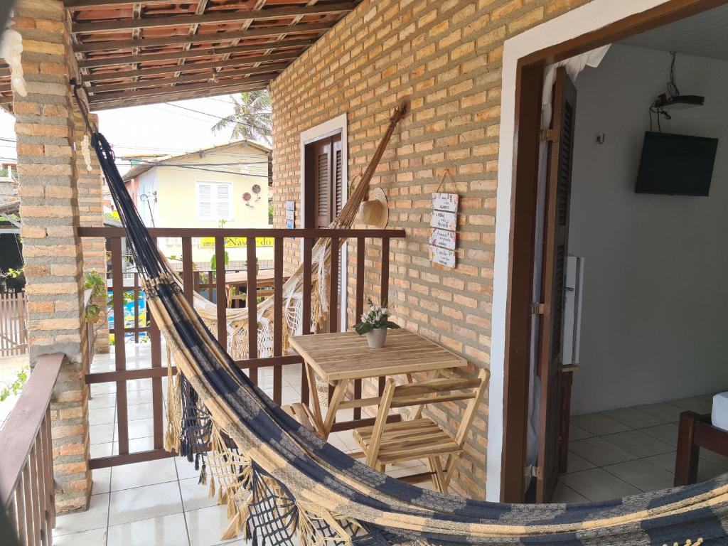 Balkón nebo terasa v ubytování Pousada Brilho da Lua