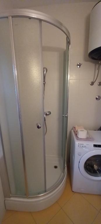 Kúpeľňa v ubytovaní Apartment Zsa Zsa Zenta 1
