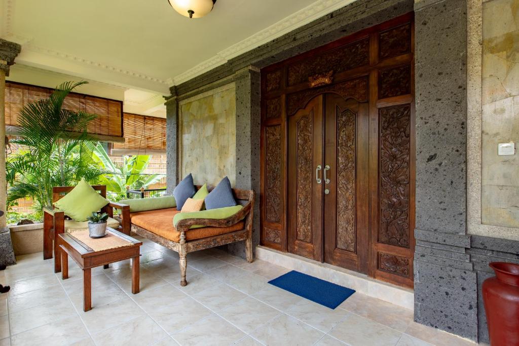 Ubud Aura Wellness Sanctuary休息區