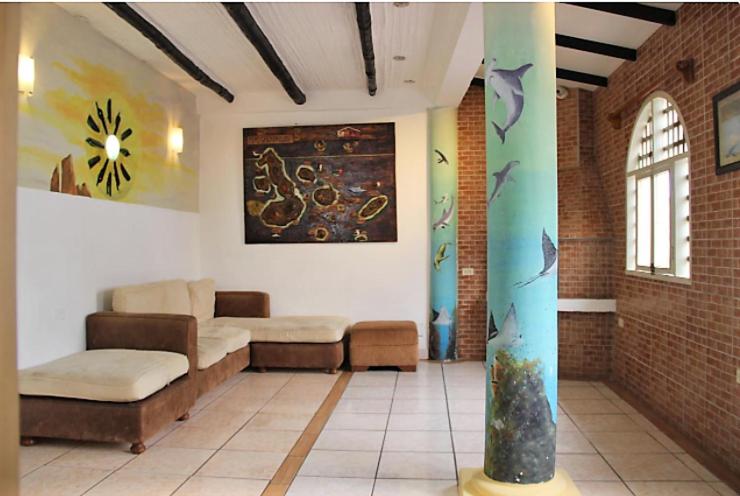 Posezení v ubytování Hotel Crossman