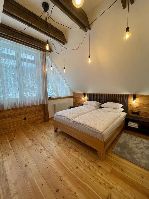 Postel nebo postele na pokoji v ubytování Yozefstal